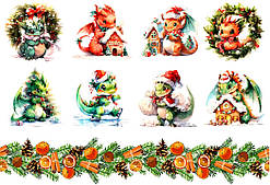 Декупажна карта 21х30 см DK DR- 014