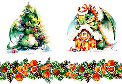 Декупажна карта 21х30 см DK DR- 016