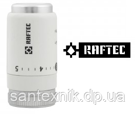 Термостатична головка 30х1.5 RAFTEC Біла
