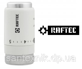Термостатична головка 30х1.5 RAFTEC Біла