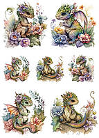 Декупажна карта 21х30 см DK DR- 021