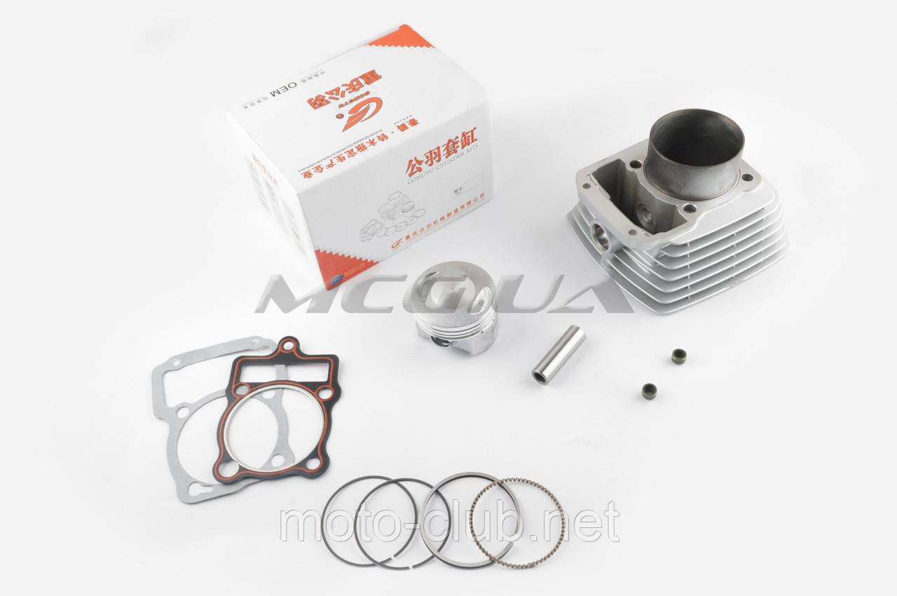 Поршнева (ЦПГ) на мотоцикл із двигуном 4T CG250 (Ø67.0,p-16) "GONGYU", фото 1