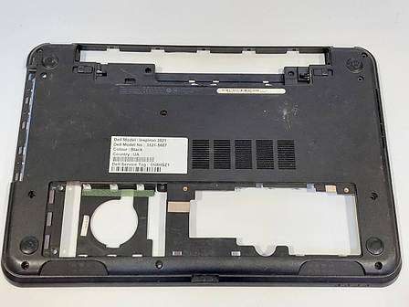 Б/У Корпус (нижняя кришка піддон корито) до ноутбука Dell Inspiron 3521 3531 3537 5521 5535 5537, фото 1