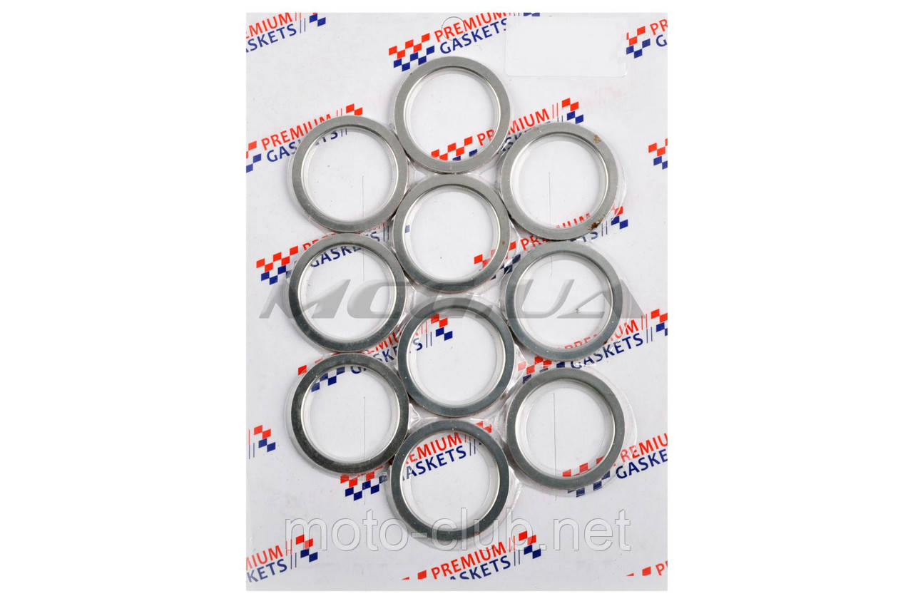 Прокладка глушника на мотоцикл із двигуном 4T CB/CG 125-200 "PREMIUM GASKETS", фото 1
