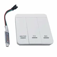 Радіоконтролер LT 12-24V (3 кнопки) для адресної стрічки smart RUN RF 073103