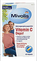 Капсули вітамін З Mivolis Vitamin C Depot-Kapseln, 40 St