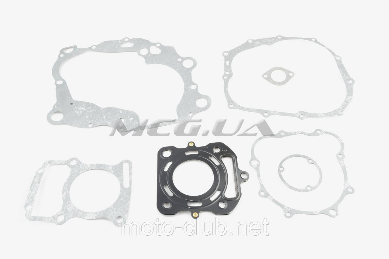 Прокладки двигуна (набір) на мотоцикл із двигуном 4T CG200 "KOMATCU", фото 1