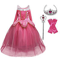 Набір принцеси Аврори (Прянка красуня), плаття дитяче, плаття для дівчинки, плаття принцеси