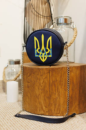 Кругла сумка Tablet "Тризуб Воля", фото 1