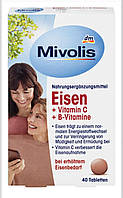 Mivolis Eisen + Vitamin C + B-Vitamine, Tabletten, 40 St