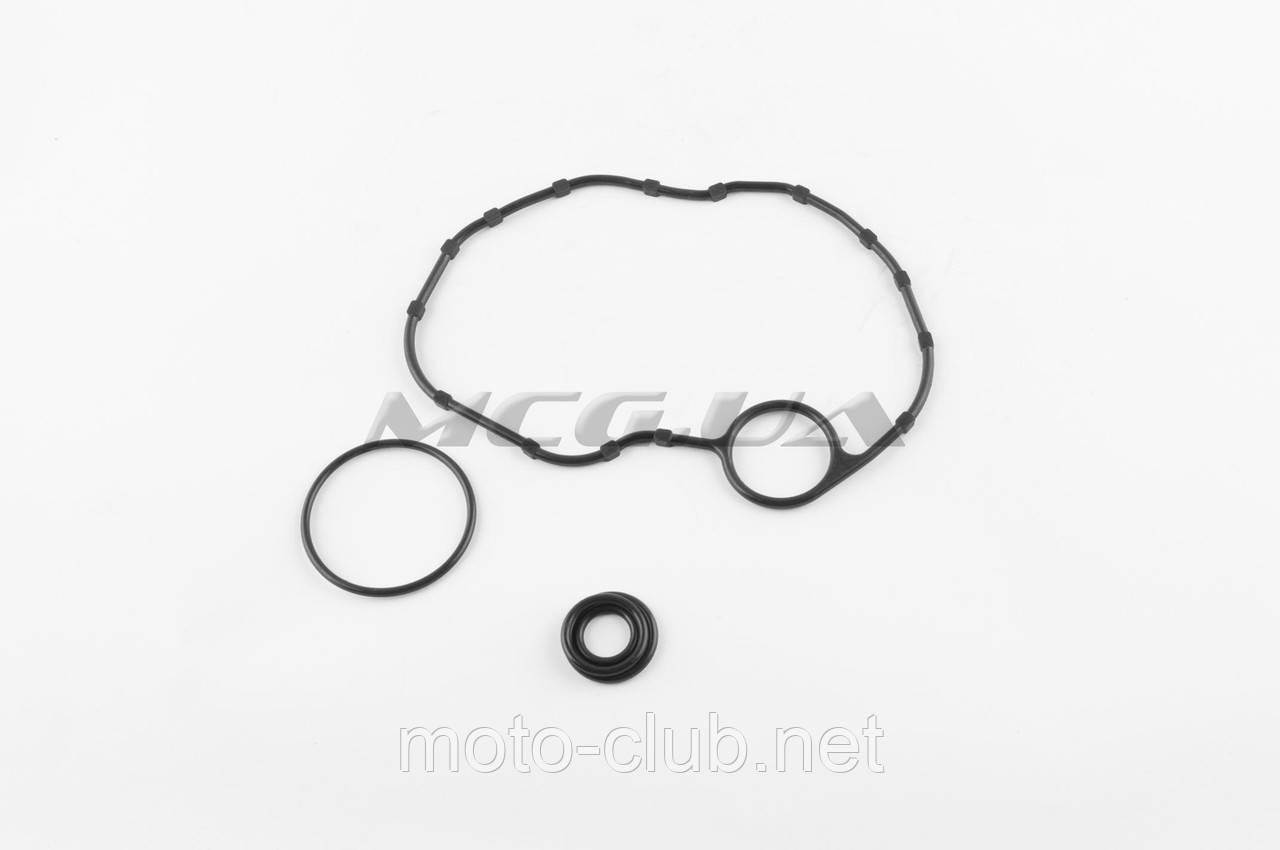 Прокладки двигуна гумові (набір 5 шт.) на мотоцикл із двигуном 4T CG150 "MPG", фото 1