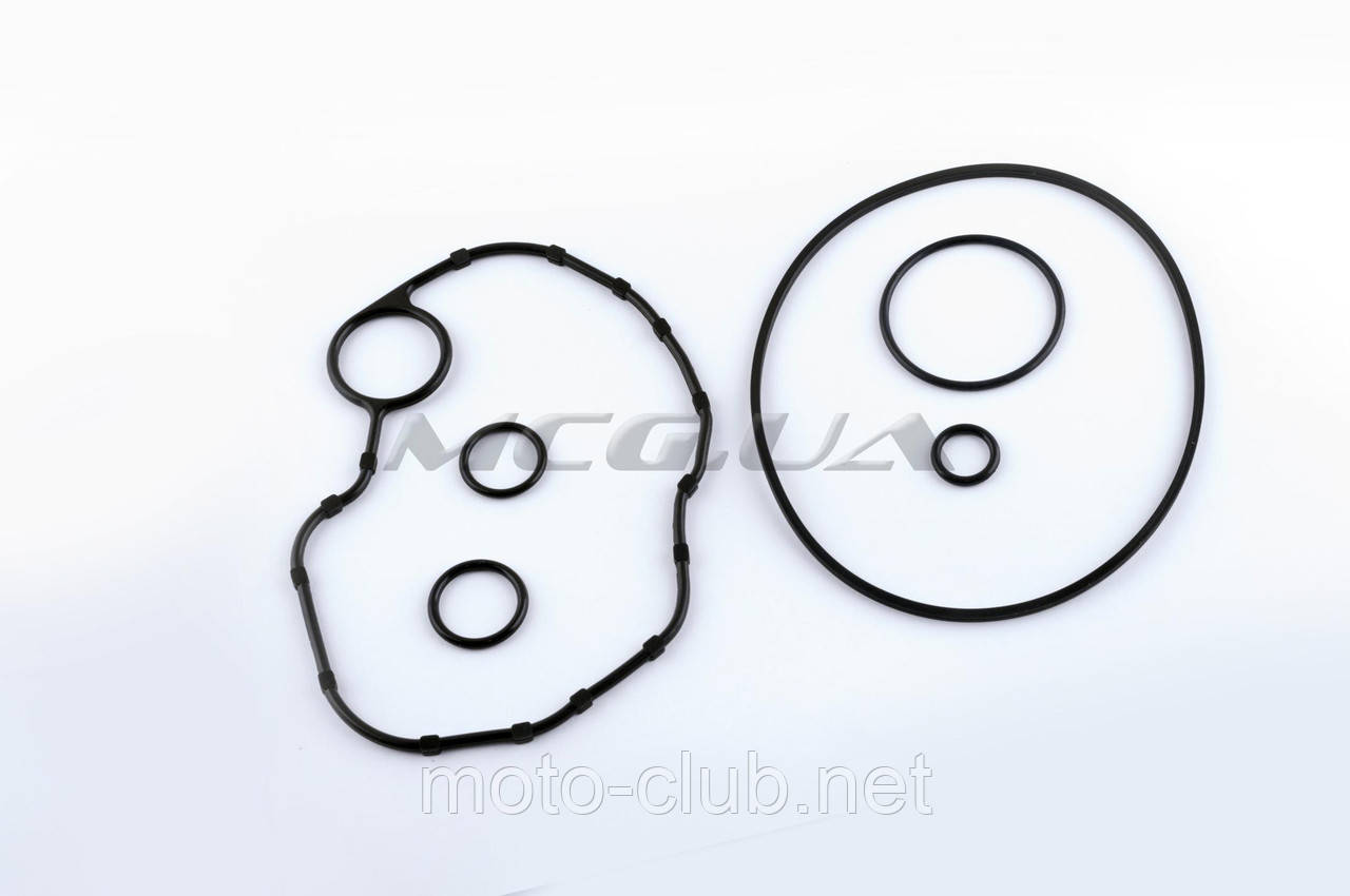 Прокладки двигуна гумові (набір) на мотоцикл із двигуном 4T CG150 "MPG", фото 1