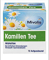 Ромашка чай Mivolis Kamillen Tee, 12 x 1,5 g, 18 g