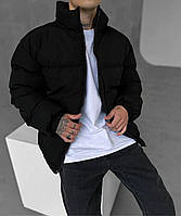 Чоловіча куртка, 46-48, 50-52, чорний, хакі, графіт,матова плащівка Канада + синтепон 250.