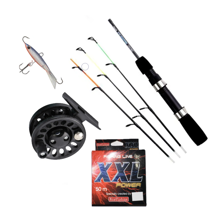 Зимова вудочка набір для лову хижої риби, фото 1