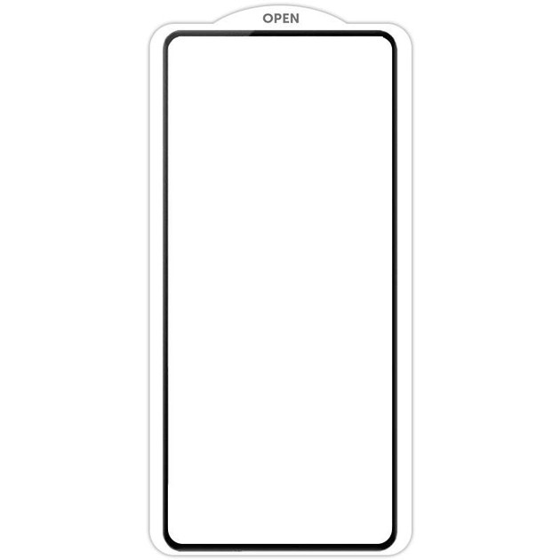 Samsung A107 A10s 2019 Захисне скло Full Glue Black тех. пакування