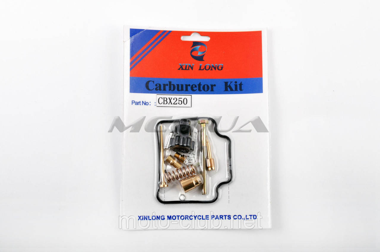 Ремкомплект карбюратора на мотоцикл Honda CBX250 TWISTER "XINLONG", фото 1