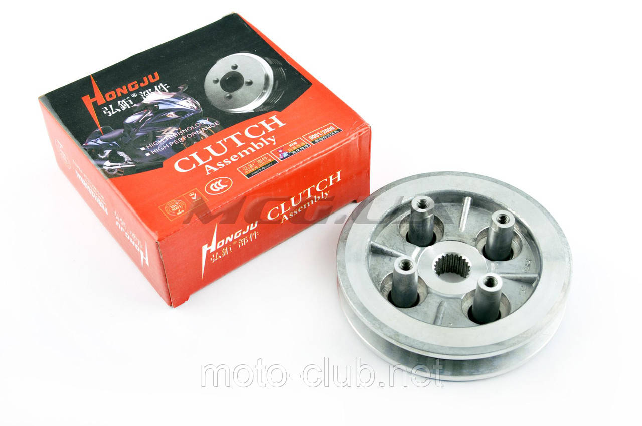 Ремкомплект зчеплення на мотоцикл із двигуном 4T KTT125 (диски ведомі) "HONGJU"  , фото 1