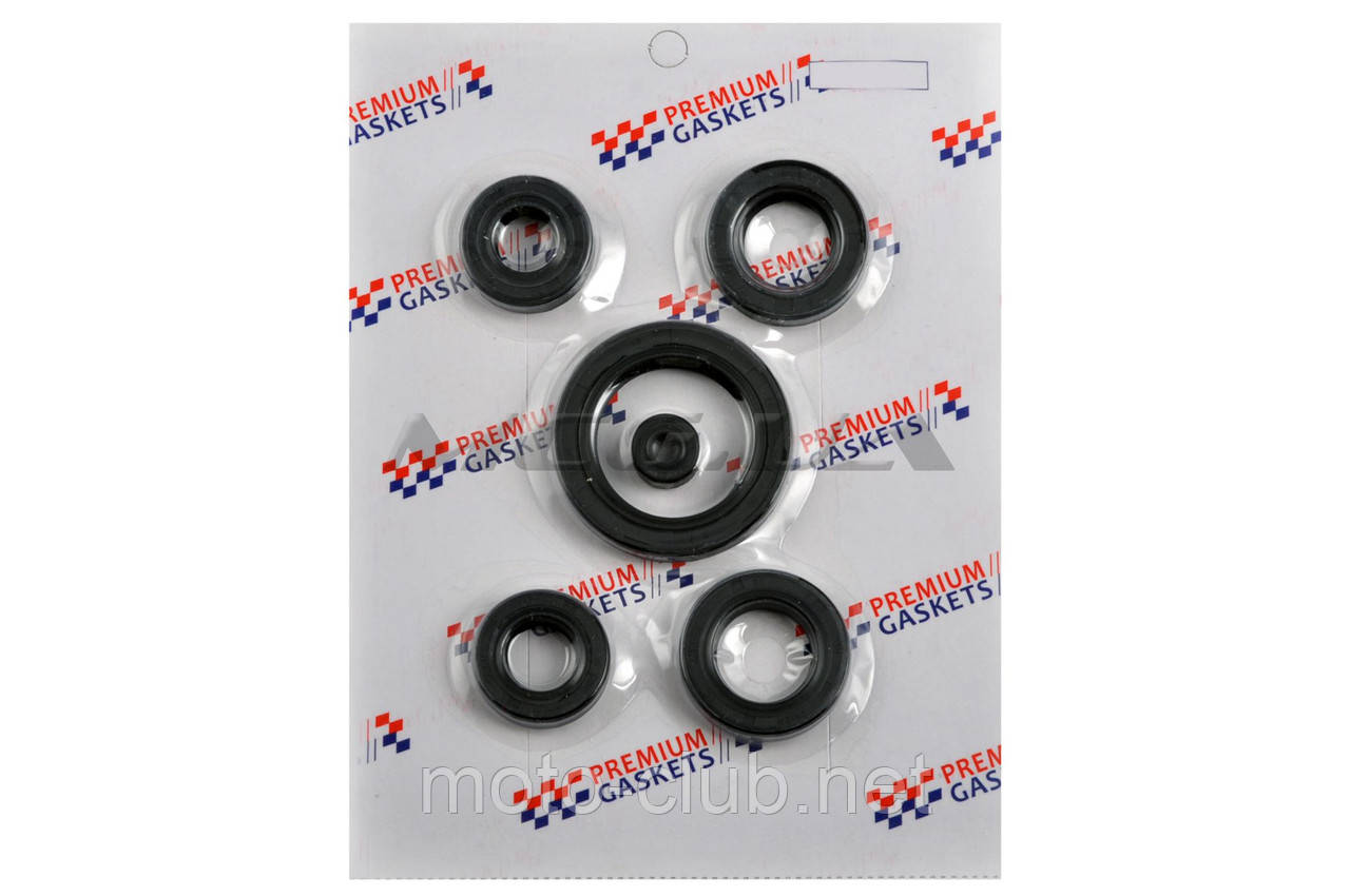 Сальники (набір) на мотоцикл із двигуном 4T CG200 (повний) "PREMIUM GASKETS", фото 1