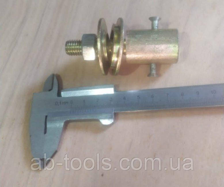 Перехідник для двигуна з валом 16 мм для встановлення кіл на 20 мм, 22,23 мм, 32 мм посадковим отвором, фото 1