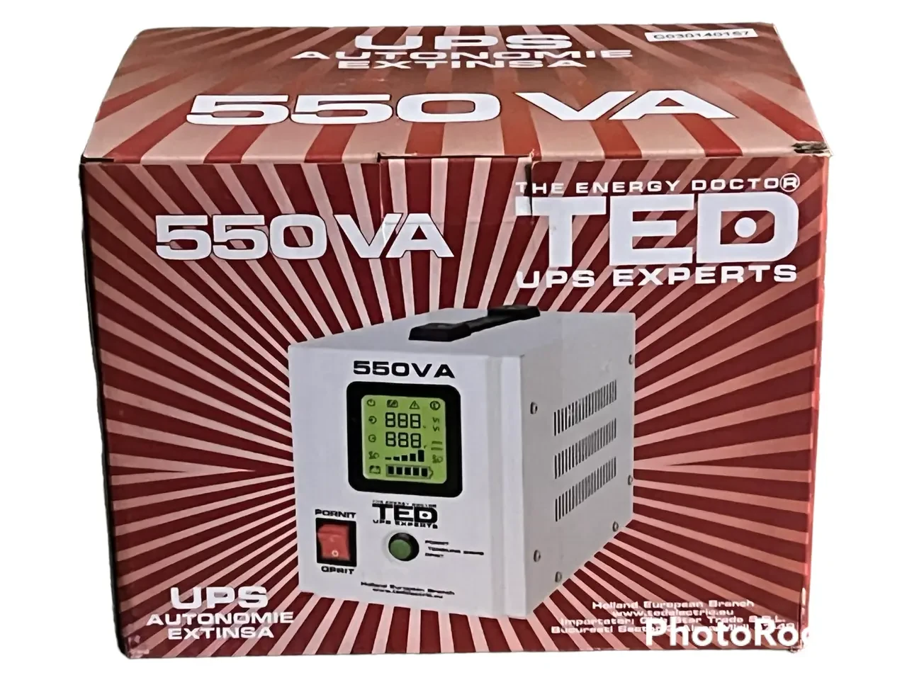 Джерело живлення TED-electronics VA-550  12-230V, фото 1