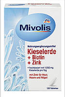 Mivolis Kieselerde + Zink + Biotin Tabletten, 120 St