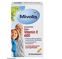 Mivolis Sano Vitamin E 600 Weichkapseln, 42 St