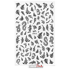 Слайдери для нігтів Nail stickers (Арт. F911)