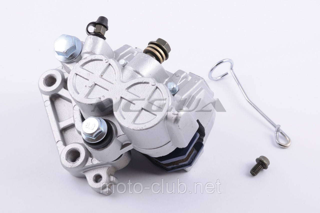 Суппорт гальмівний (РТЦ) на мотоцикл Viper (Zongshen), Lifan 125/150 (передній двопоршневий) "CAOKO", фото 1