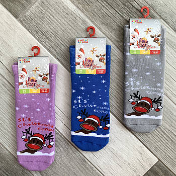 Шкарпетки дитячі бавовна махрові Star Kids, арт. 772, розмір 18-20, асорті, 056