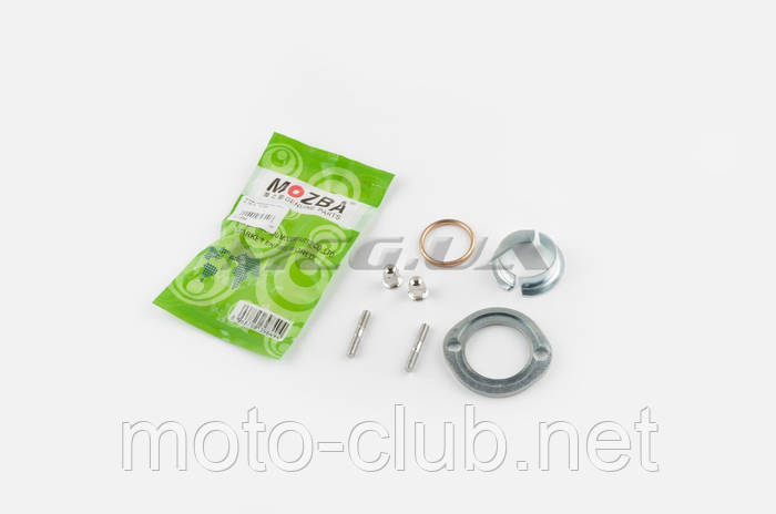 Фланец крепления глушителя на мотоцикл с двигателем 4T CG150 "MOZBA ...