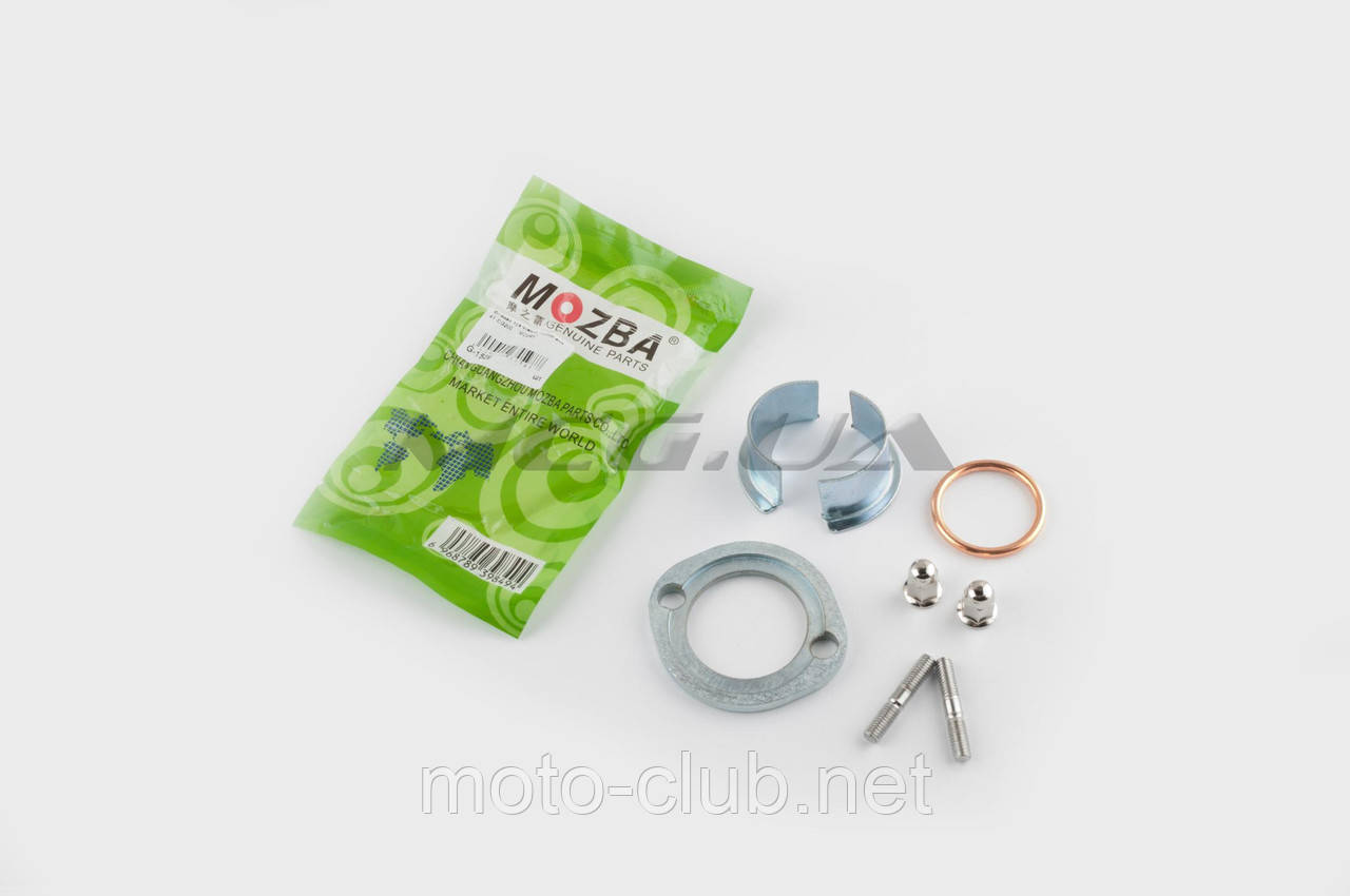 Фланець кріплення глушника на мотоцикл із двигуном 4T CG200 "MOZBA", фото 1