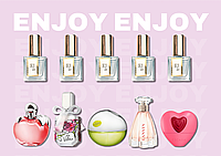 Набір пробників жіночих парфумів по 10 мл аналоги люксових парфумів, квітково-фруктовий аромат із нотами яблука