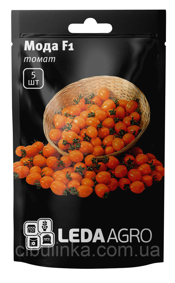 Томат Чері Мода помаранчевий Leda Agro 5 шт, фото 1