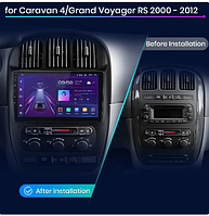 Junsun 4G Android магнитола для Dodge Caravan 4 For Chrysler Voyager Town & Country 2000 - 2007