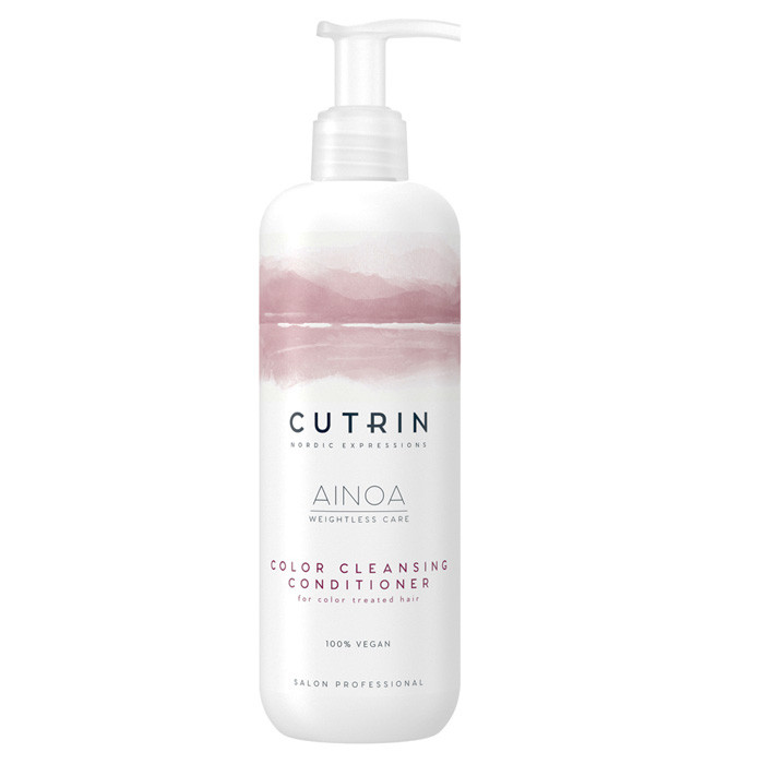 Безсульфатний очищуючий кондиціонер «Захист кольору» Cutrin Ainoa Color Cleansing Conditioner 450мл, фото 1