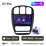 Junsun 4G Android магнітола для Dodge Caravan 4 For Chrysler Voyager Town & Country 2000 - 2007 2ГБ ОЗУ + 32 + 4G тип В