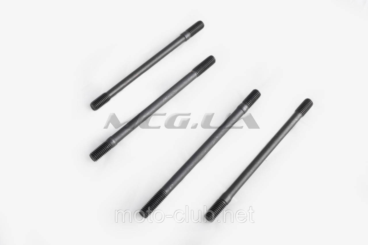 Шпильки циліндра (4 шт.) на мотоцикл із двигуном 4T CG125/150 "JI", фото 1