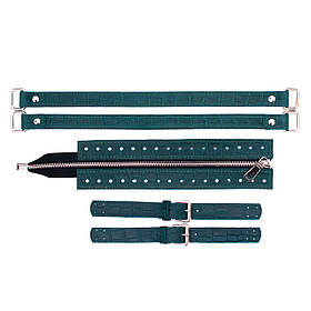 Комплект для сумки Меган зі шкіри, колір Опал рептилія