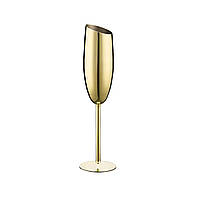 Бокал для шампанского Maestro 200 мл золото из нержавеющей стали REMY-DECOR