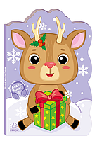 Книги дитячі Пригоди звіряток Оленик новорічні книги для дітей українською мовою Ранок 10 стор