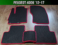 ЕВА коврики Peugeot 4008 '12-17. EVA ковры Пежо 4008