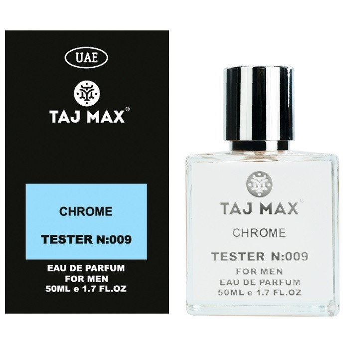 Azzaro Chrome EDP 50мл TESTER Taj Max Chrome, фото 1