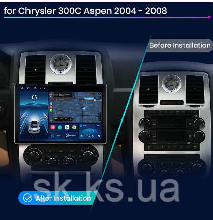 Junsun 4G Android магнітола для Chrysler Aspen 300C 2004 2005 2006 2007 2008