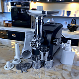 Електрична м'ясорубка Rainberg 3800 Ватт. Німецькі стандарти. М'ясорубка., фото 2