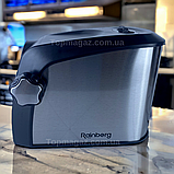 Електрична м'ясорубка Rainberg 3800 Ватт. Німецькі стандарти. М'ясорубка., фото 3