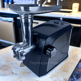 Електрична м'ясорубка Rainberg 3800 Ватт. Німецькі стандарти. М'ясорубка., фото 6