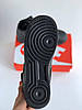 Чоловічі зимові кросівки Nike Air Force Winter Mid Black (Чорні) Взуття Найк Аір Форс високі шкіряні з хутром зима, фото 7