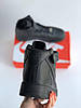 Чоловічі зимові кросівки Nike Air Force Winter Mid Black (Чорні) Взуття Найк Аір Форс високі шкіряні з хутром зима, фото 6