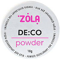 Zola Пудра-деколорант для бровей DE:CO Powder, 10 г